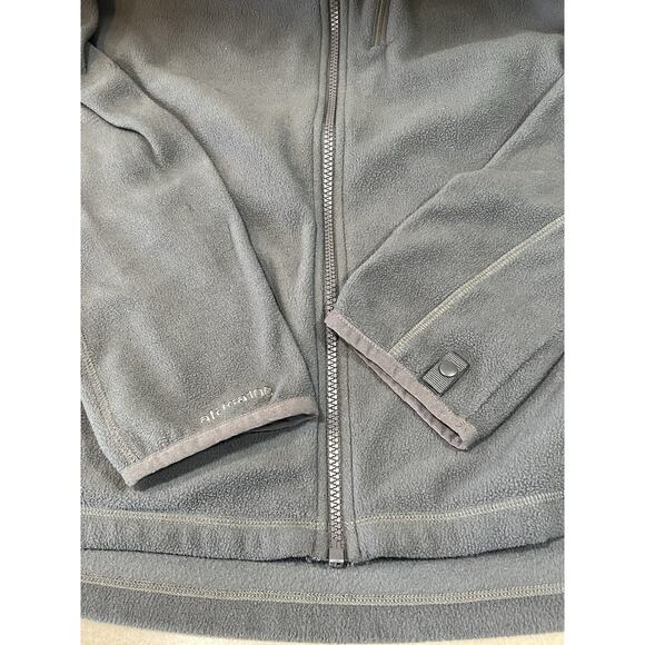 Kathmandu Full Zip Fleece Jacket Dark Gray Men's Size Large Lightweight Polartec - Picture 7 of 11